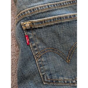 Levis 515 Bootcut Jeans Womens 10M‎ Medium Wash Blue Denim Stretch Mid Rise